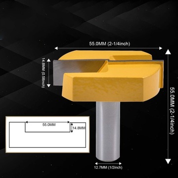 СТРОГАТЕЛЬНЫЙ РЕЗАК ПО ДЕРЕВУ 12X57мм