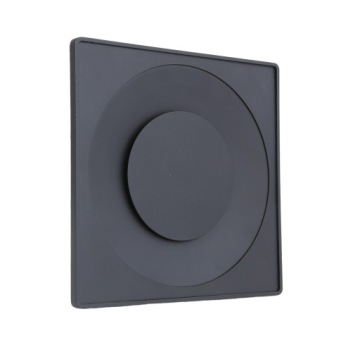 Anemostat czarny 80 | model; ASKV | DARCO VENTLAB