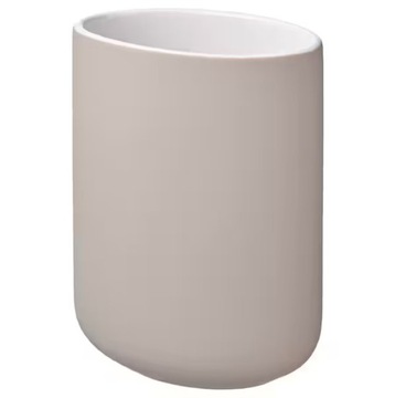 IKEA kubek na szczoteczki EKOLN kamionka BEŻOWY