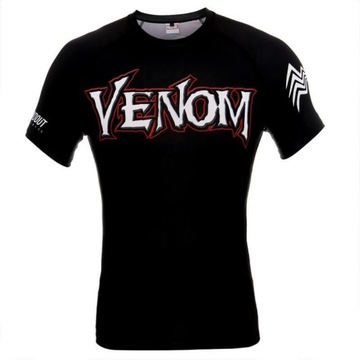 Poundout Rashguard koszulka męska Marvel Venom M