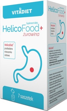 Vitadiet Helicofood 7 Sasz. Jelita, Wrzody Żołądka