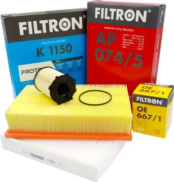 ZESTAW FILTRÓW FILTRON FORD FOCUS MK2 1.6TDCI