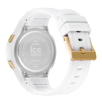 Ice-Watch - Ice digit White gold - Biały zegarek