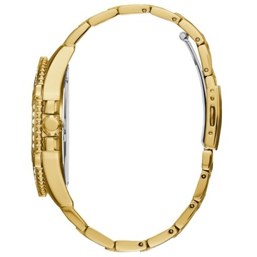 ЗОЛОТЫЕ МУЖСКИЕ ЧАСЫ GUESS FRONTIER W0799G2 С ГРАВИРОВКОЙ 24 часа