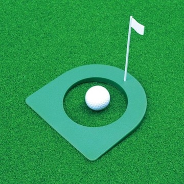 Лунка для гольфа, плоский офис для мини-гольфа, пластиковый клин для мини-гольфа