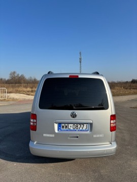 Volkswagen Caddy III Kombi Facelifting 2.0 TDI 140KM 2015 VW CADDY MAXI 2,0 TDI 141 KM 2015 FV 23% Salon Polska, zdjęcie 5