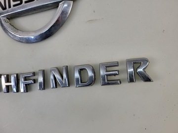 NISSAN PATHFINDER R51 FACELIFT ZNAKY LOGO ZNAK