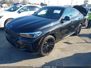 BMW X6 G06 2022 BMW X6 2022r., Xdrive40I, od ubezpieczalni 3.0 Benzyna 335KM, zdjęcie 2