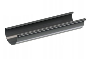 RYNNA KROP PCV fi 100 dł. 4m ral 7016 GRAFIT