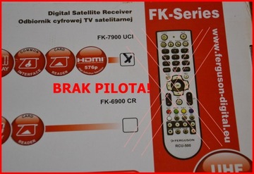 ТЮНЕР-SAT БРЕНДЫ: FERGUSON FK-7900 ДЛЯ ЦИФРОВЫХ КАРТ