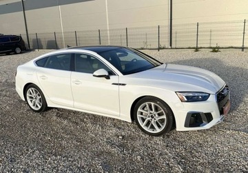 Audi A5 F5 Sportback Facelifting 2.0 45 TFSI 265KM 2022 Audi A5 Sportback 4x4 A5 S-Line 2.0 TFSI 265 KM 2022r 10.000 KM Warszawa