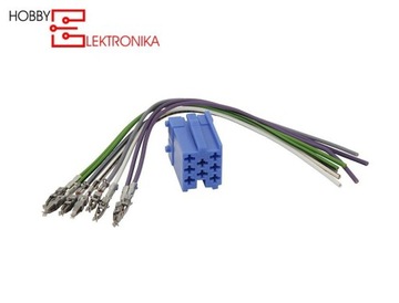 ISO MINI BLUE + 8-контактный разъем с проводами