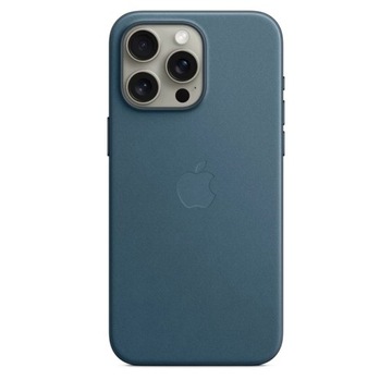 Oryginalne etui Apple FineWoven iPhone 15 Pro MT4Q3ZM Niebieski