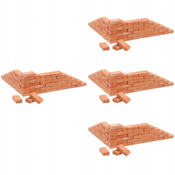 Mini Bricks Symulacja Dachówki Ceglanej 200 Szt
