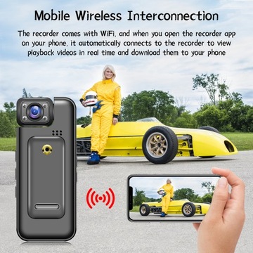Mini kamera HD 4K Wifi Przenośny cyfrowy rejestrator wideo