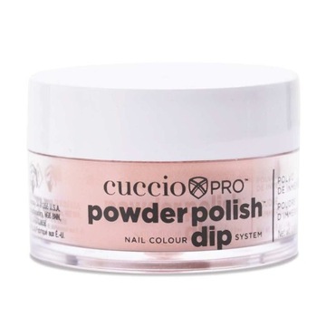 Puder do manicure tytanowy - CUCCIO DIP 5556 - ROSE PETAL