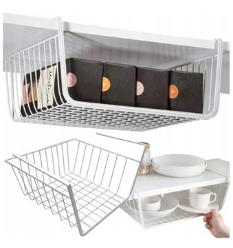ПОДВЕСНАЯ КОРЗИНА ПОЛКА ДЛЯ ХРАНЕНИЯ ОРГАНИЗАТОР КОРЗИНА МЕТАЛЛИЧЕСКИЙ ШКАФ