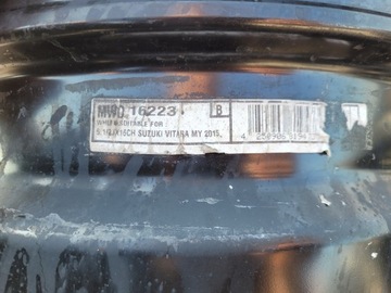 DISK OCELOVÝ MWD SUZUKI VITARA / SX4 6.5" X 16" 4X108 ET 50