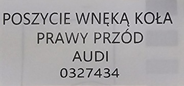 NOVÉ PODBĚH PRAVÝ PŘEDNÍ AUDI A4 B8 - 0327434