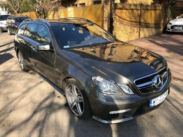 Mercedes Klasa E W212 Kombi AMG 63 AMG 525KM 2010 Mercedes E63 AMG COMBI 525KM 2010r Pierwszy właściciel Serwisowany w ASO