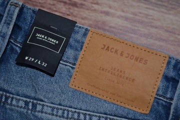 JACK JONES TAPERED FRED BLUE JEANS MEN NEW 29/32