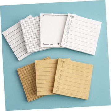 8 шт. самоклеящиеся отрывные наклейки для заметок с надписями Lovely L