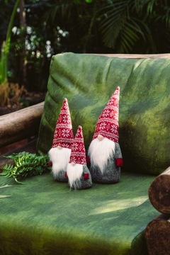 СЛОН, ГНОК, РОЖДЕСТВЕНСКИЙ ПОДАРОК, 40см, САНТА, ГНОМ