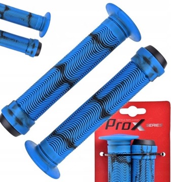 CHWYTY PROX GP-75H NIEBIESKIE 150MM BMX KOŁNIERZ