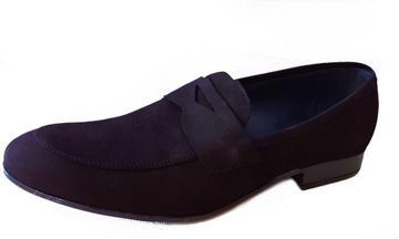 Szb NEW MOSCALA BLACK Мокасины-слипоны 45