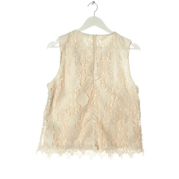 H&M Koronkowy top Rozm. EU 40 kremowy Lace Top