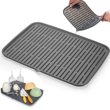 СИЛИКОНОВЫЙ КОВРИК ДЛЯ СУШКИ ПОСУДЫ TESCOMA 42X30CM