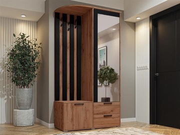 Шкафы для прихожей ЛАМЕЛЬ АРТИЗАН ДУБ