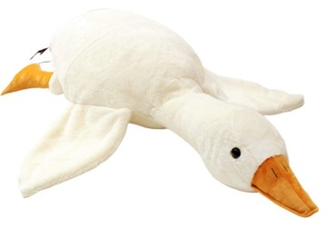GĘŚ 70CM PLUSZOWA PODUSZKA MASKOTKA GĄSKA E1390 EMAJ