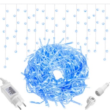 SOPLE 1500 LED ZEWNĘTRZNE IP44 LAMPKI KURTYNA 67M