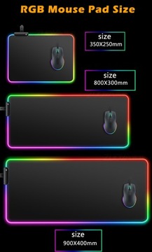 Коврик для мыши RGB Xxl RGB для ноутбука Steelseries