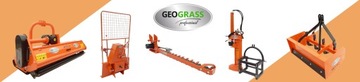 GEOGRASS ЦЕПОВАЯ КОСИЛКА ТЯЖЕЛОГО КЛАССА ТРАКТОР МУЛЬЧЕР EFGC 105 CM