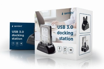 Док-станция для SSD HDD 2.5 и 3.5 USB 3.0 Gembird
