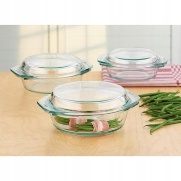 SIMAX КРУГЛАЯ ЗАРАБОТОЧНАЯ БЛЮДА С КРЫШКОЙ 2,1 Л