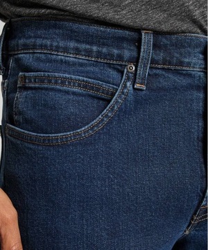 Męskie spodnie jeansowe proste Lee BROOKLYN W36 L30