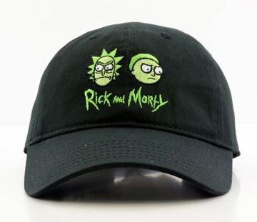 Czapka z daszkiem męska Rick and Morty Haft rozmiar 55-60 regulowana