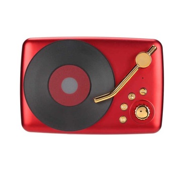 Я записываю виниловый ретро-динамик Bluetooth мощностью 5 Вт для дома