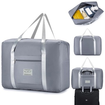 TORBA PODRĘCZNY BAGAŻ DO SAMOLOTU SKŁADANA 55×40×20CM