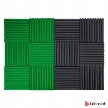 АКУСТИЧЕСКАЯ ПЕНА, звукоизоляционные панели, клинья 5 см, для стены, потолка гостиной