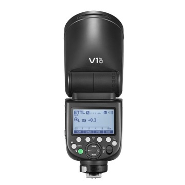 Вспышка Godox V1 PRO C совместима с камерами Canon EOS