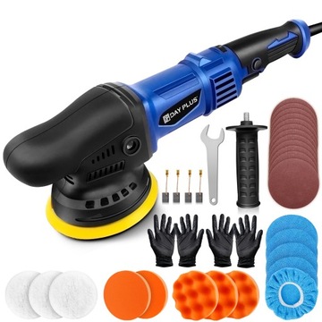 5-calowa polerka o podwójnym działaniu 920 W Orbit 12 mm Auto Polerka samochodowa DA