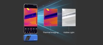 Тепловизионная камера USB C TOPDON TC001 PLUS + ДОПОЛНИТЕЛЬНАЯ ОБЪЕКТИВА