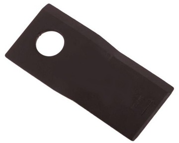 Nóż nożyk kosiarka lewy 107x50x4mm otwór 19 JF-Stoll WARYŃSKI 25sztuk