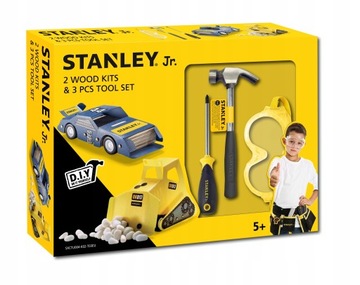 Stanley Jr Zestaw do budowania 2 Pojazdy narzędzia