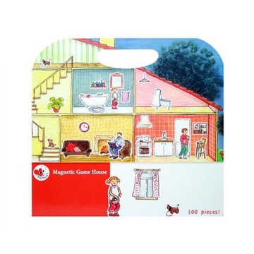 Układanka, gra magnetyczna, Dom | Egmont Toys