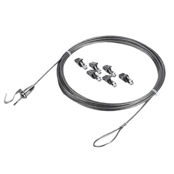 Linka do bielizny Stalowa linka do bielizny Outdoor 2m
